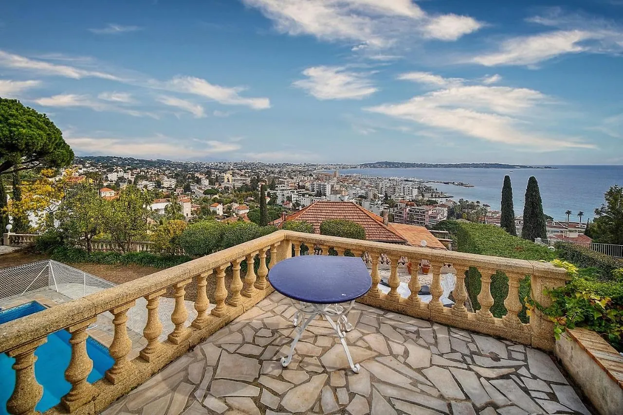 Immogroom- Top Of Villa 200M2 - Garden - Pool - Sea View - Parking - Wifi Vallauris