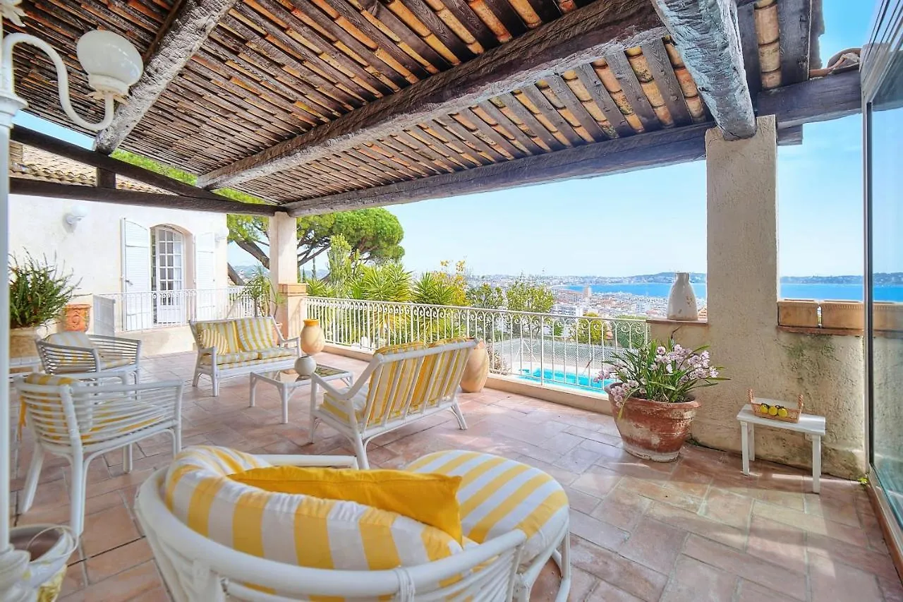 Immogroom- Top Of Villa 200M2 - Garden - Pool - Sea View - Parking - Wifi Vallauris Francia